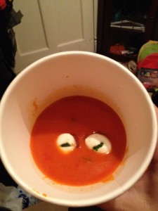 Bloody Eyeball Soup