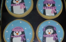 Cute Christmas Penguin Cookies