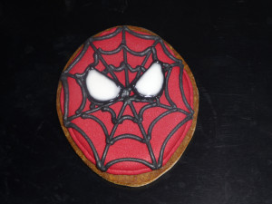 Spider-man cookies
