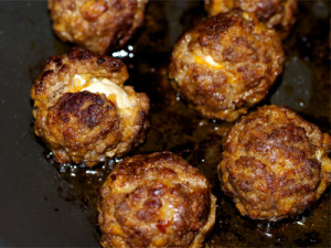 Feta Stuffed Lamb Meatballs