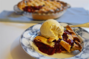 Old-Fashioned Cherry and Vanilla Pie