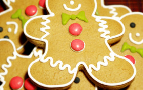 gingerbread cut-out cookies