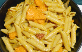 squash and pancetta pasta