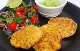 spice sweetcorn fritters