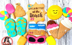 Summer themed baker's dozen